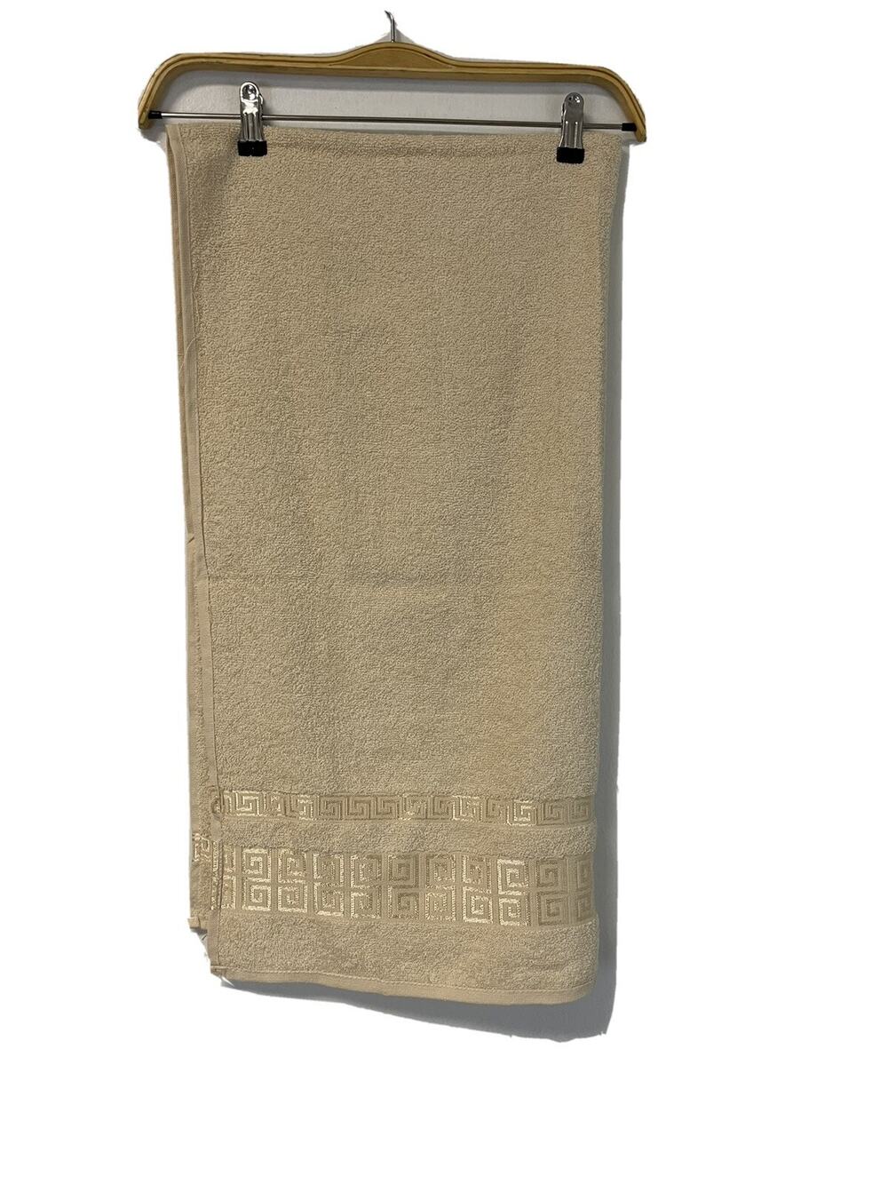 Alex Turkish Towel Beige Bath Thick Heavyweight Cotton Sauna Gym N104